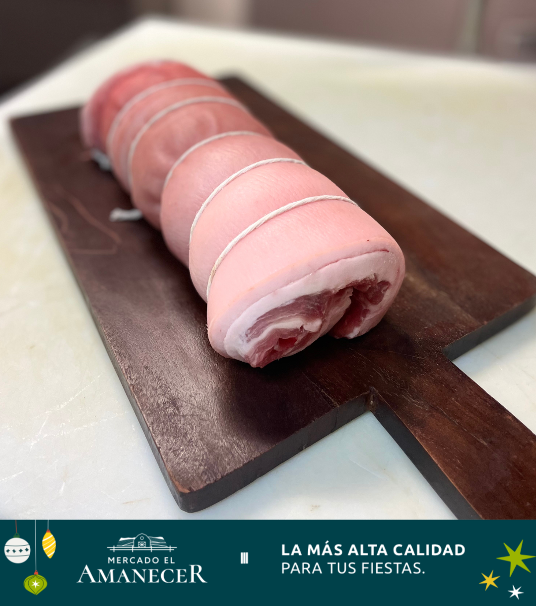 Pork Belly o Pancetta Entera de P.R.